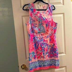Lilly Pulitzer Sheath Dress- Size 12